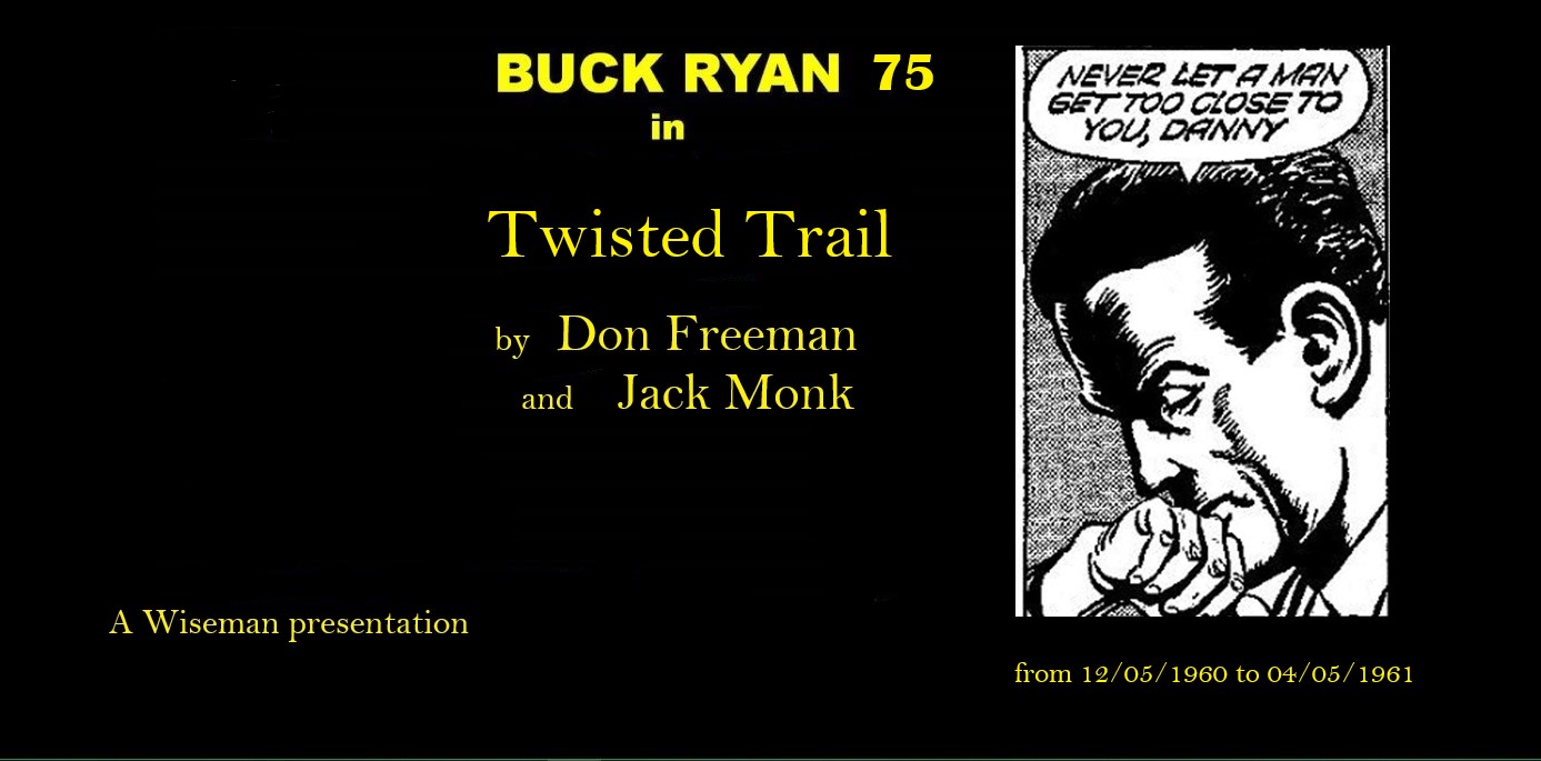 Comic Book Cover For Buck Ryan 75 - Twisted Trail