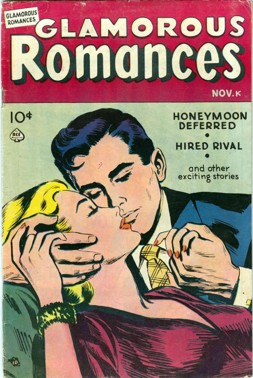 Comic Book Cover For Glamorous Romances 43