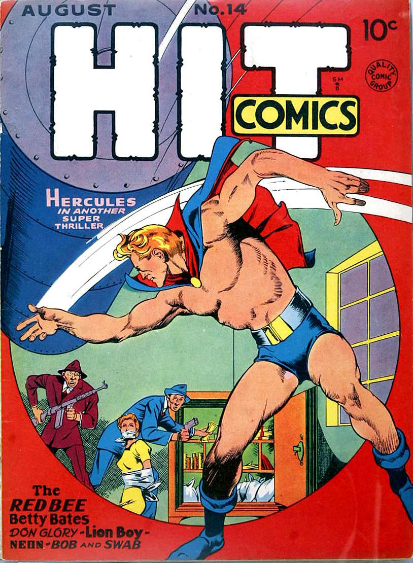 Comic Book Cover For Hit Comics 14 (paper/3fiche)