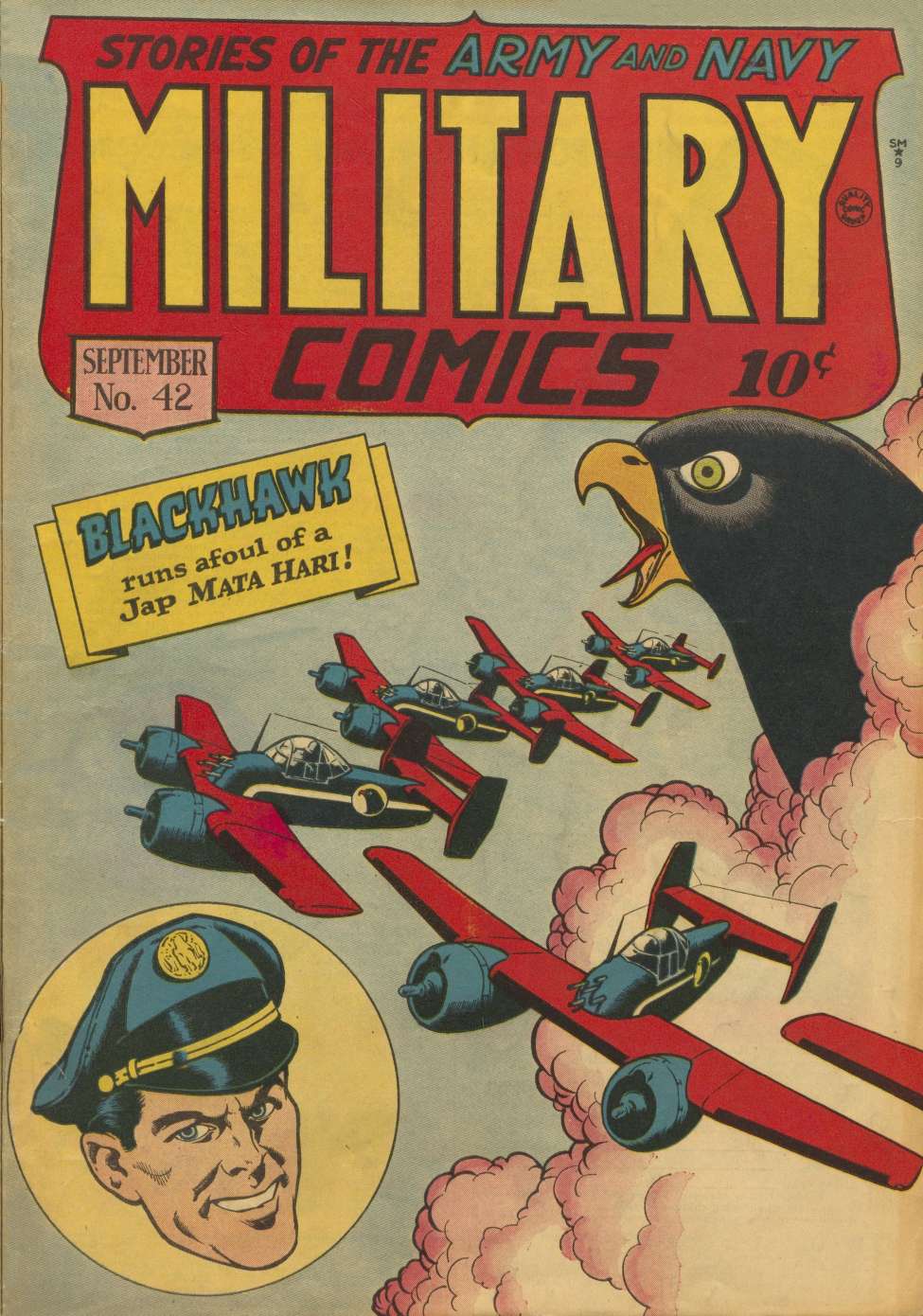 Book Cover For Military Comics 42 (alt) - Version 2