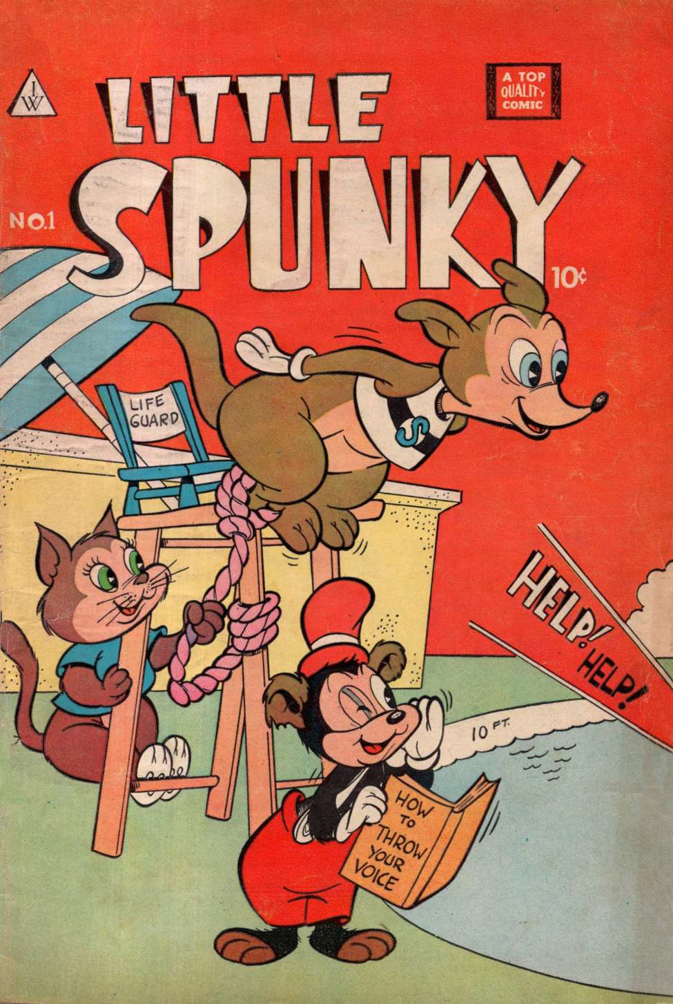 Book Cover For Little Spunky 1