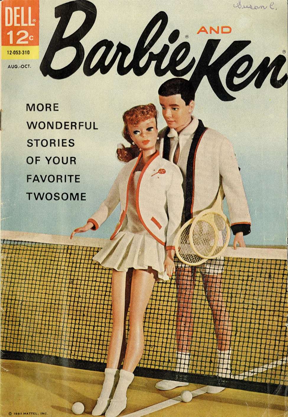 Book Cover For Barbie and Ken 4