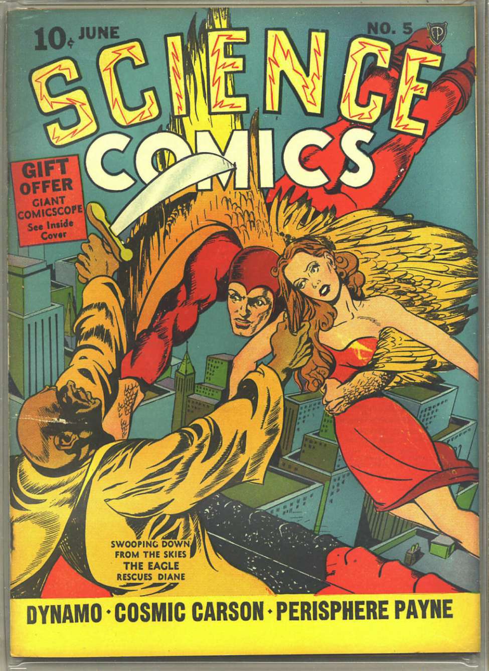 Comic Book Cover For Science Comics 5
