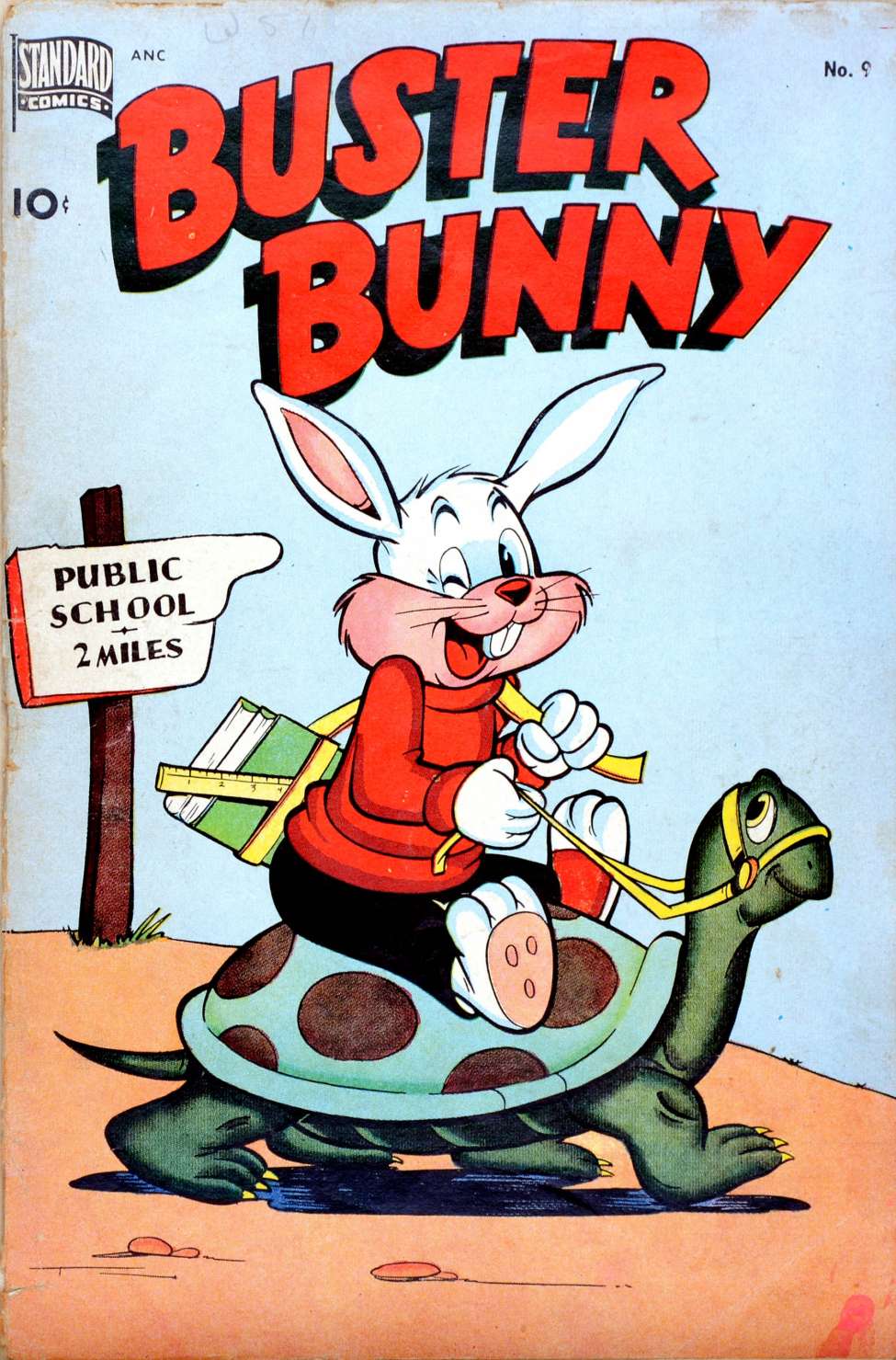 Comic Book Cover For Buster Bunny 9