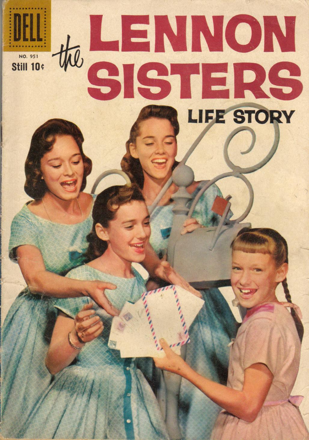 Comic Book Cover For 0951 - The Lennon Sisters' Life Story