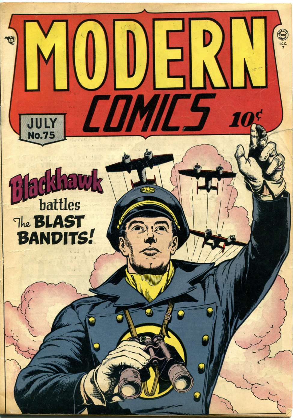 Book Cover For Modern Comics 75