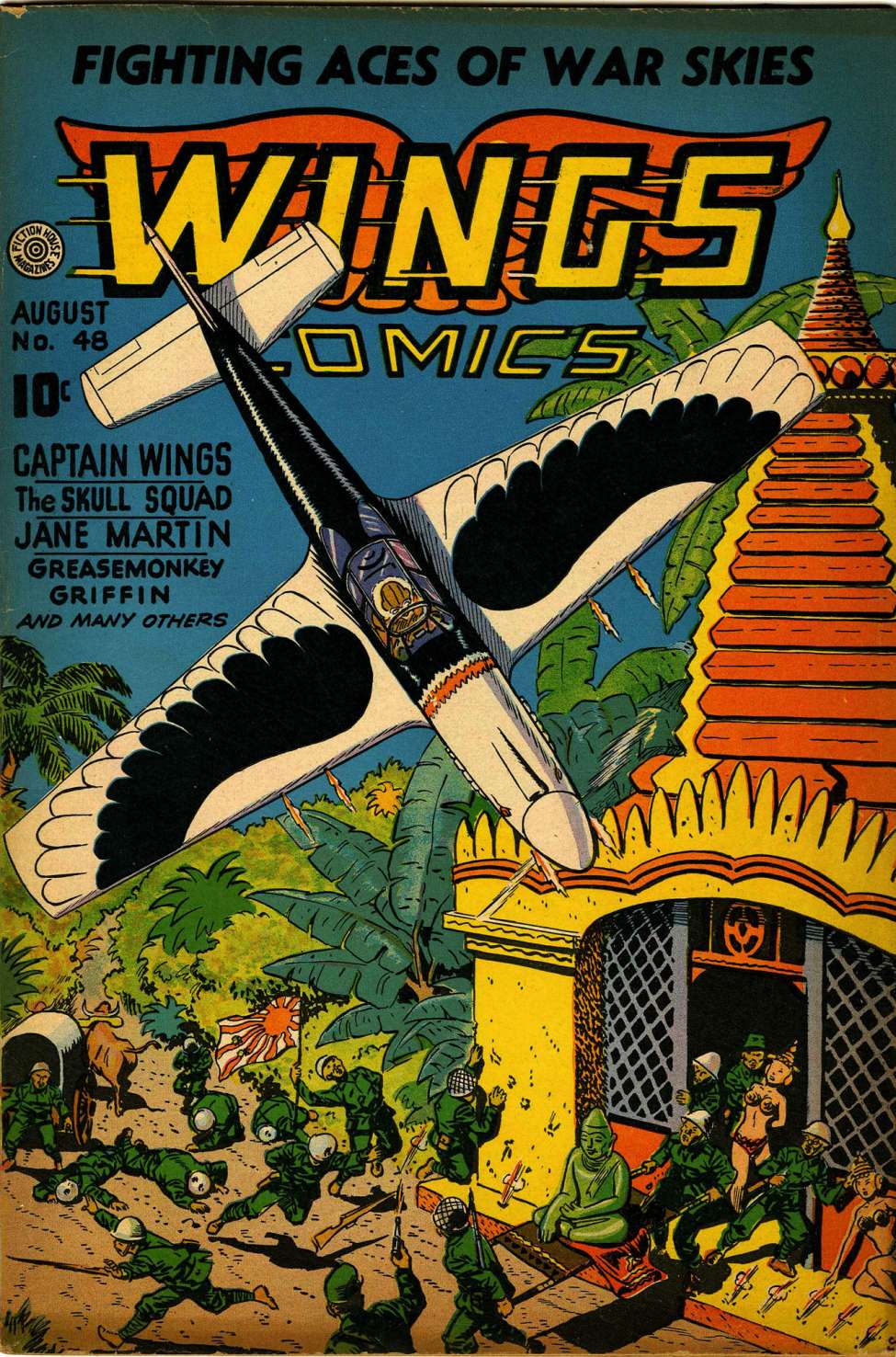 Comic Book Cover For Wings Comics 48