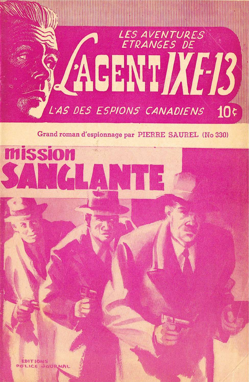 Book Cover For L'Agent IXE-13 v2 330 - Mission sanglante