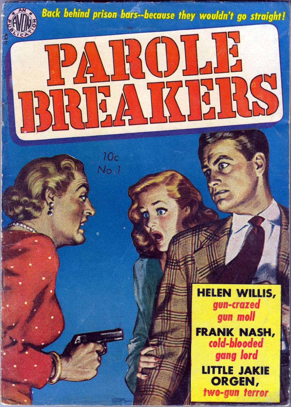 Comic Book Cover For Parole Breakers 1