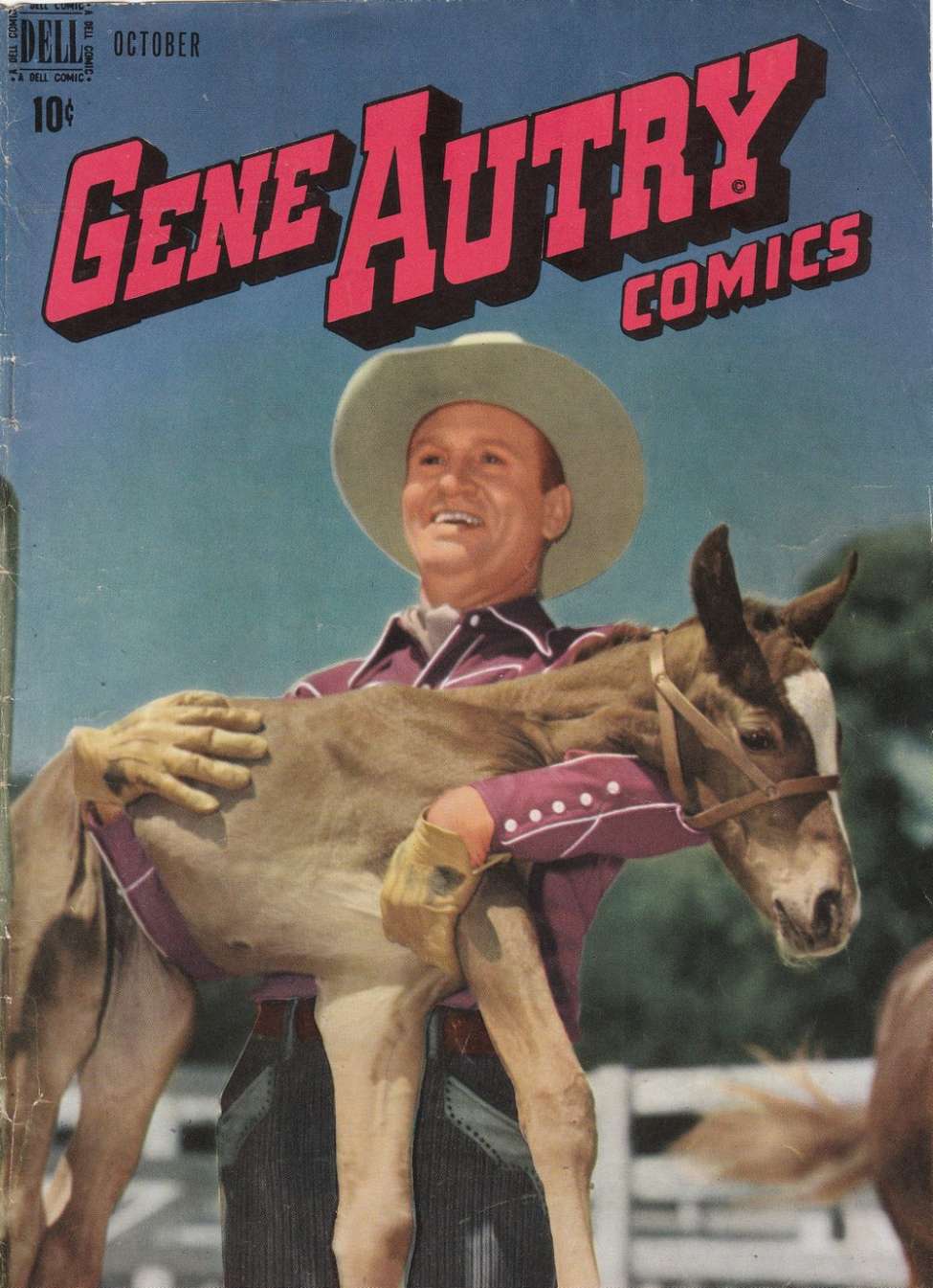Comic Book Cover For Gene Autry Comics 20