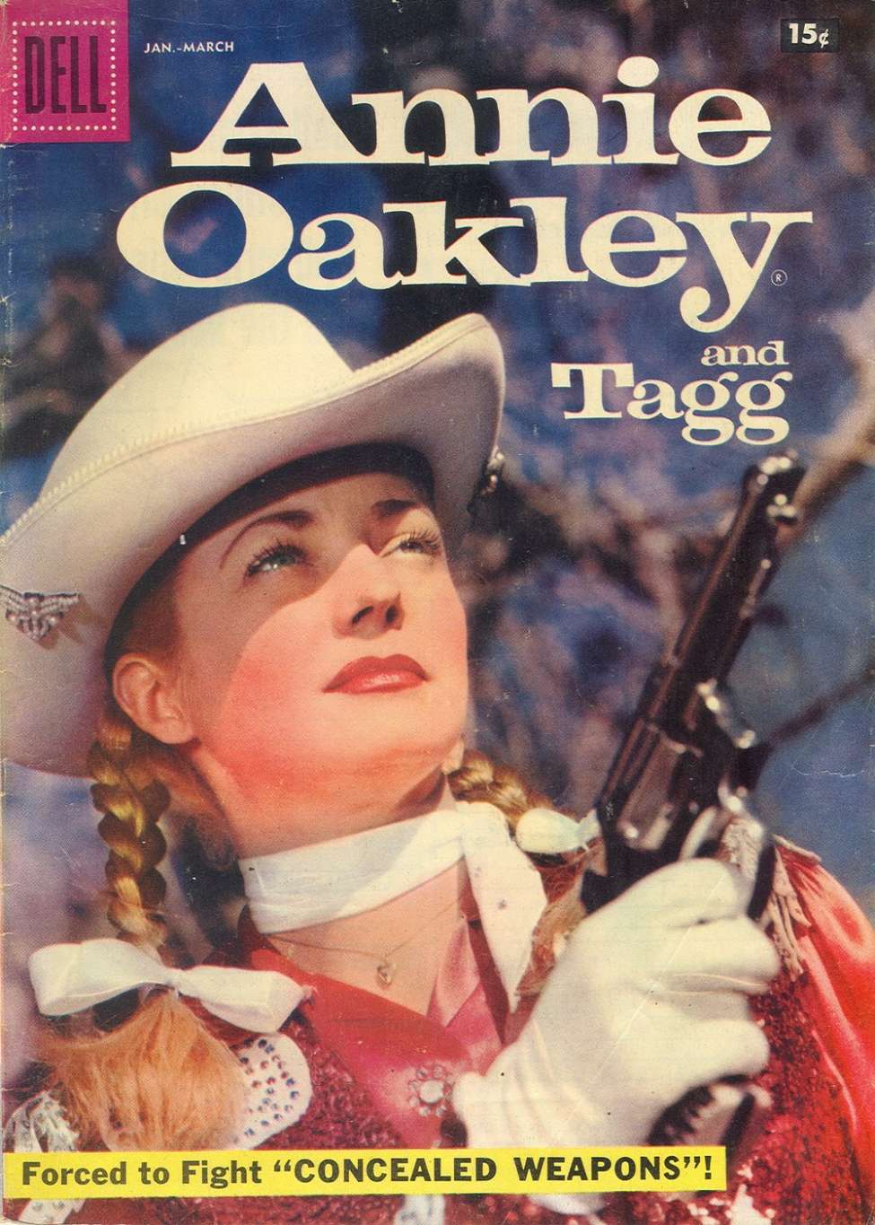 Comic Book Cover For Annie Oakley and Tagg 14