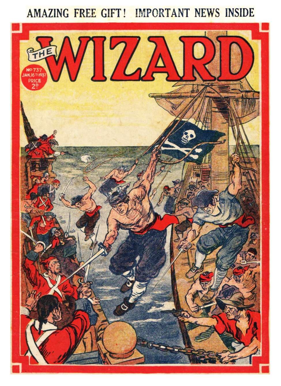 Book Cover For The Wizard 737