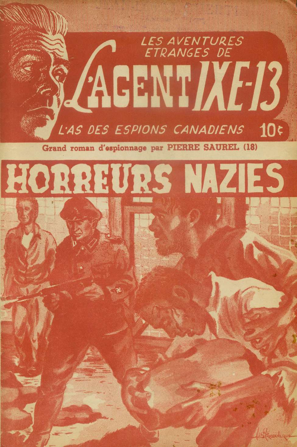 Comic Book Cover For L'Agent IXE-13 v2 18 - Horreurs nazies