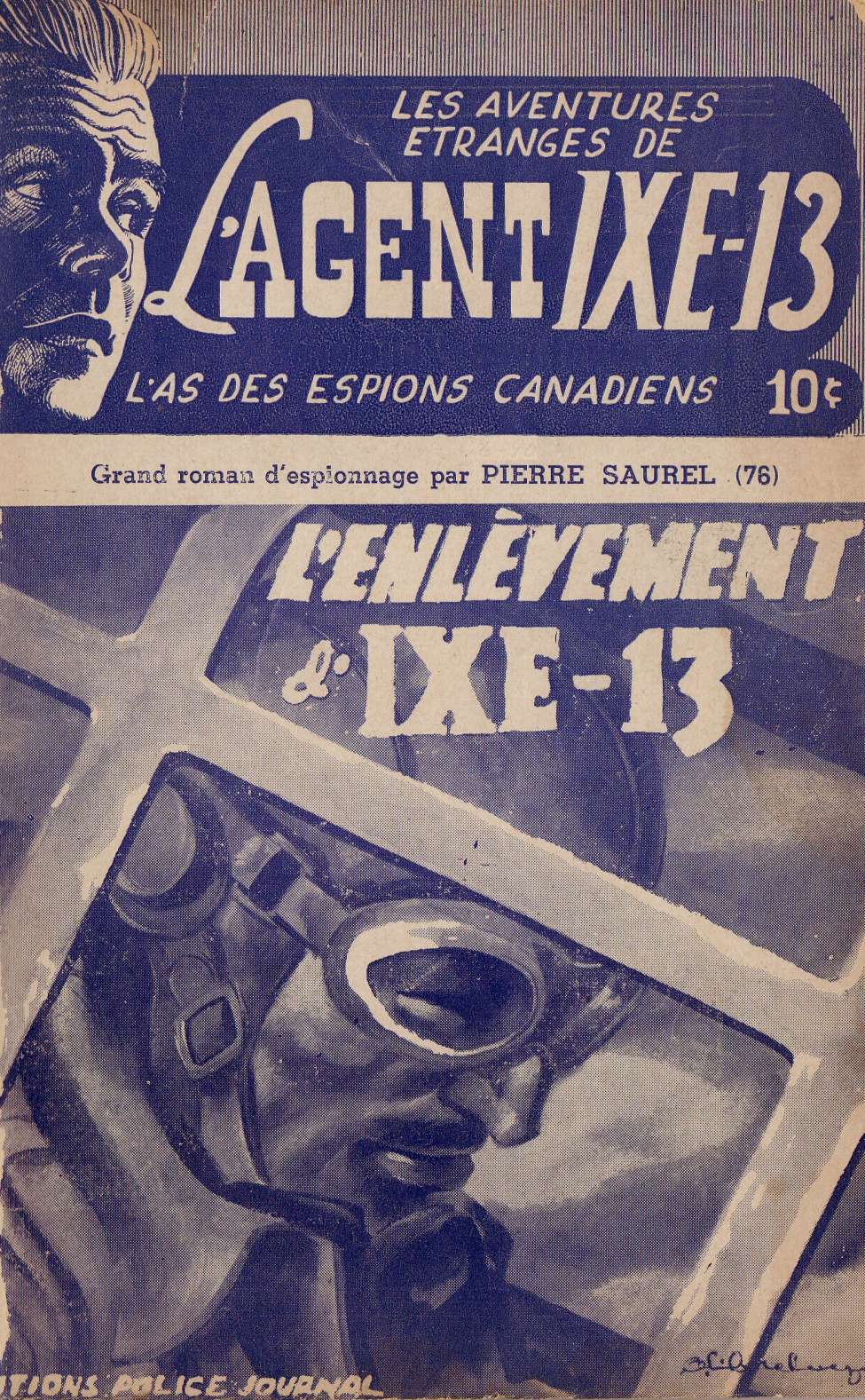Comic Book Cover For L'Agent IXE-13 v2 76 - L'enlèvement d'IXE-13