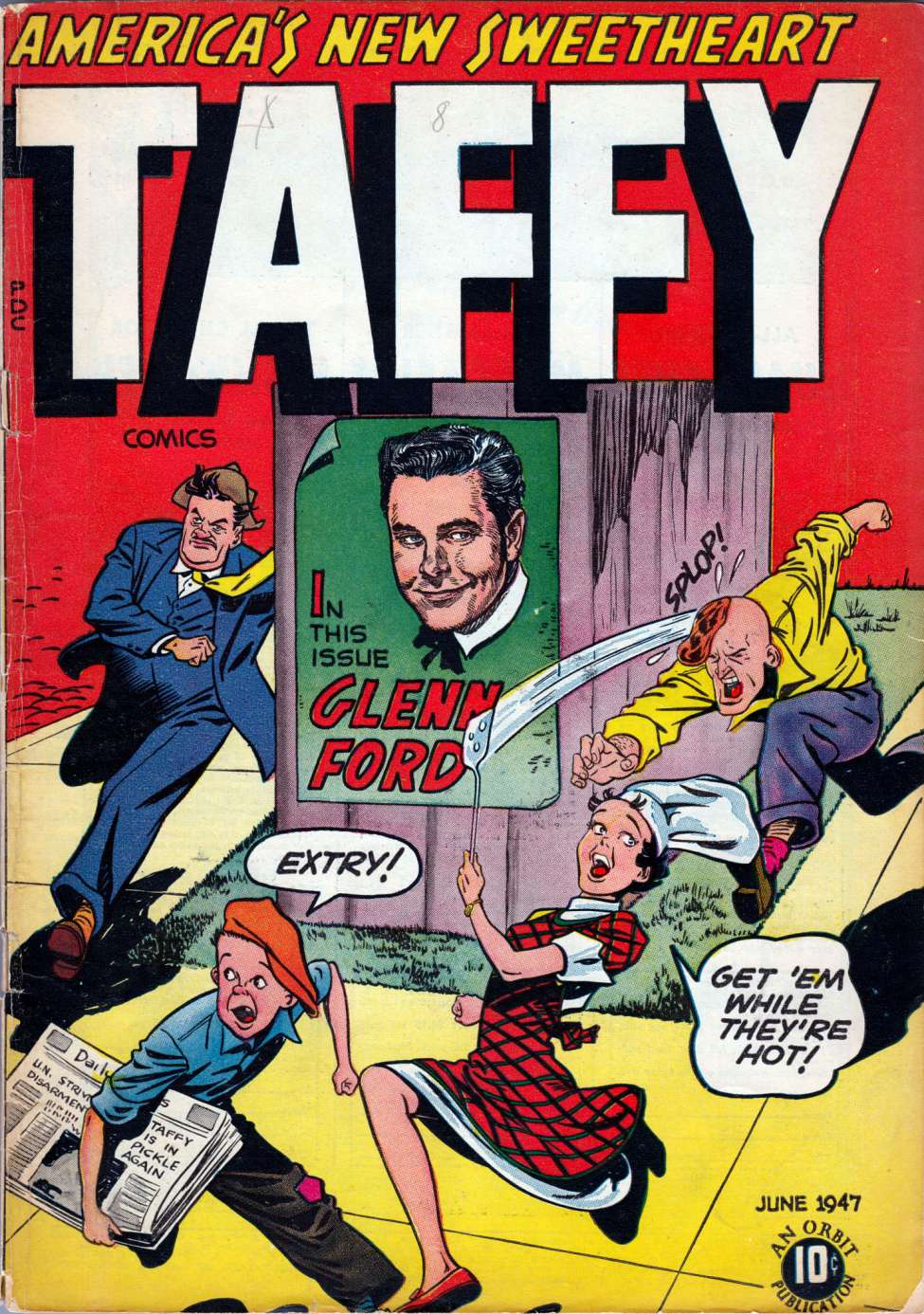 Comic Book Cover For Taffy Comics 8