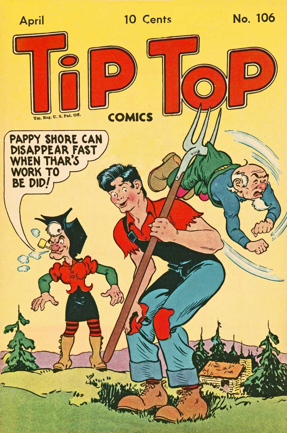 Book Cover For Tip Top Comics 106