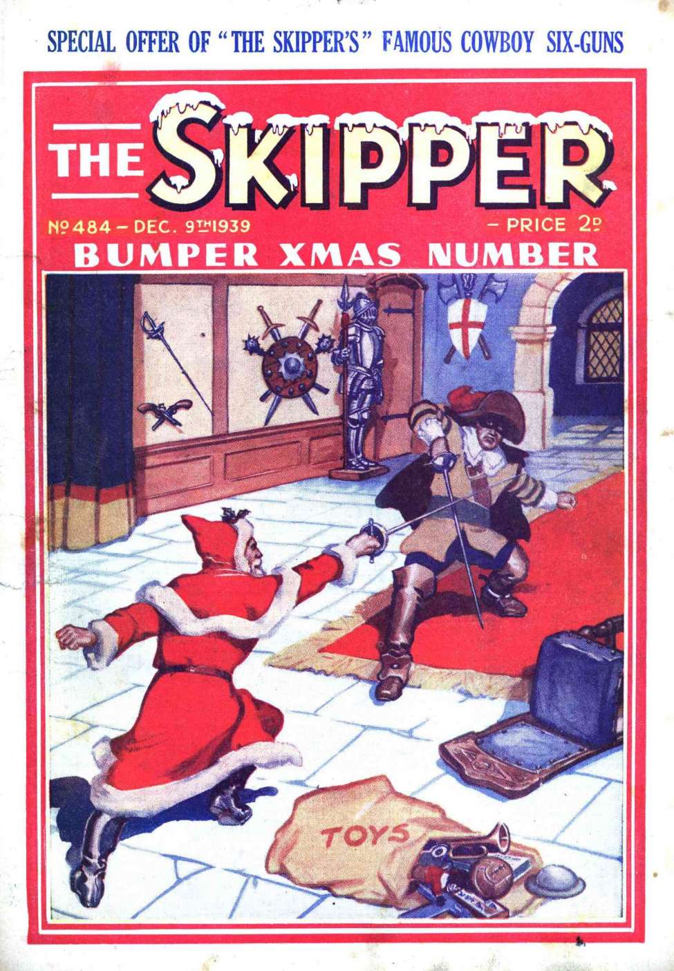 Comic Book Cover For The Skipper 484
