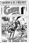 Cover For The Gem v2 50 - Tom Merry & Co. Out West