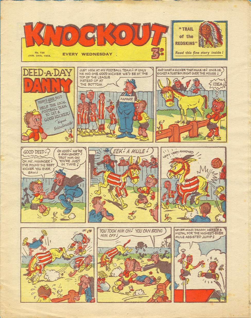 Comic Book Cover For Knockout 726