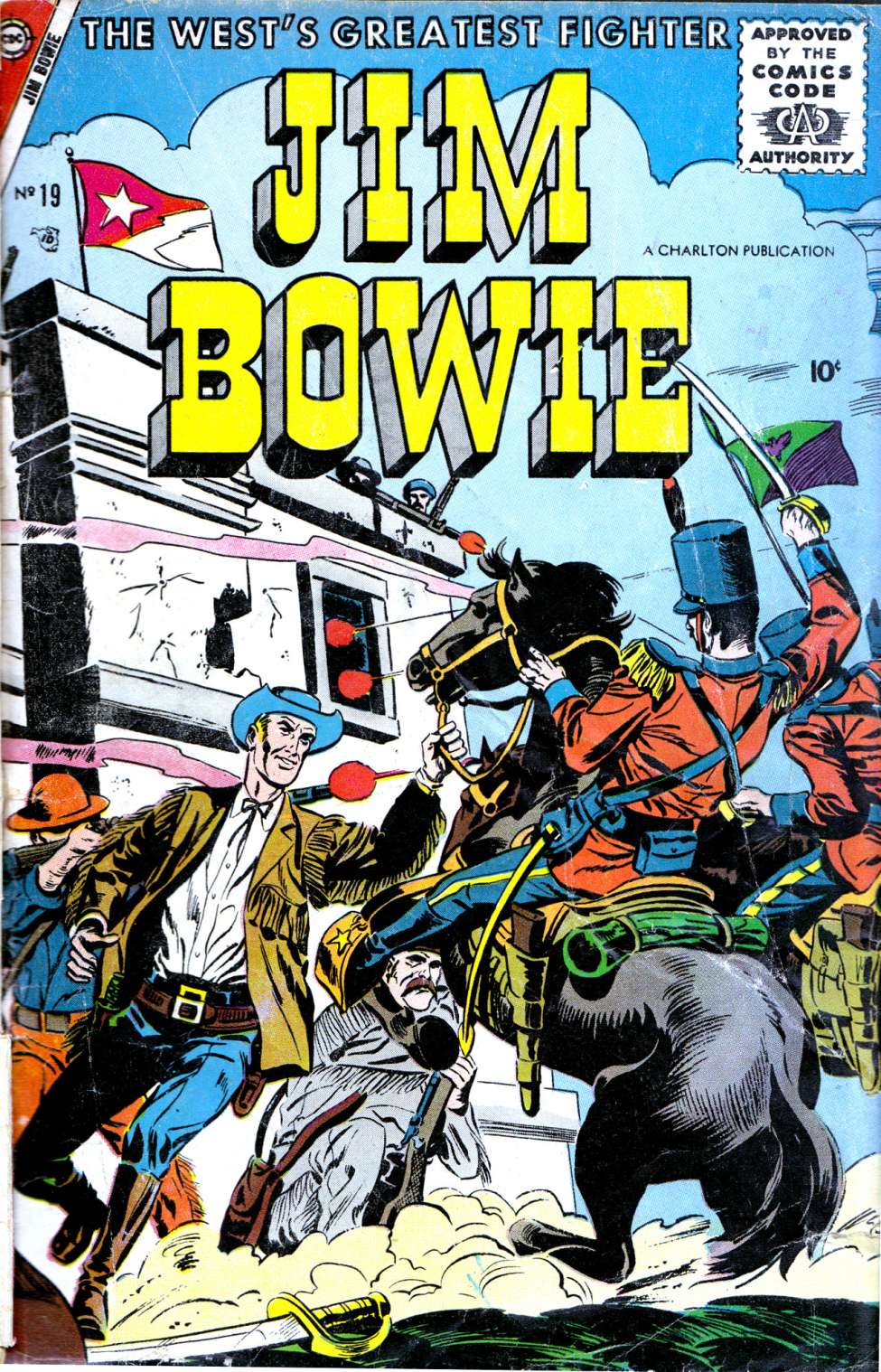 Comic Book Cover For Jim Bowie 19