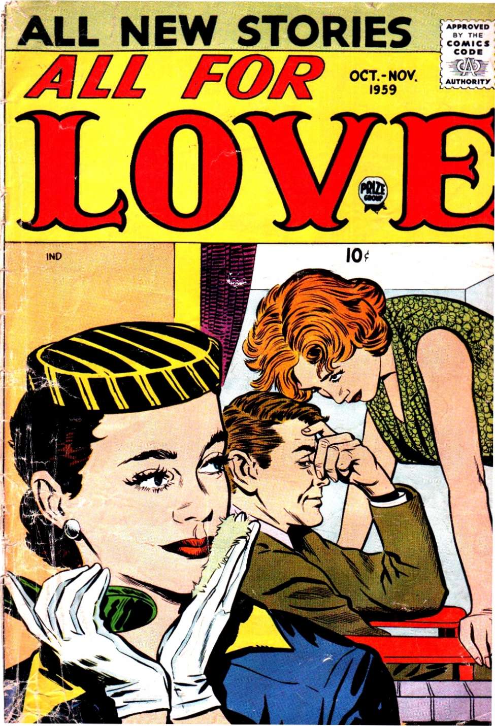 Comic Book Cover For All for Love v3 3