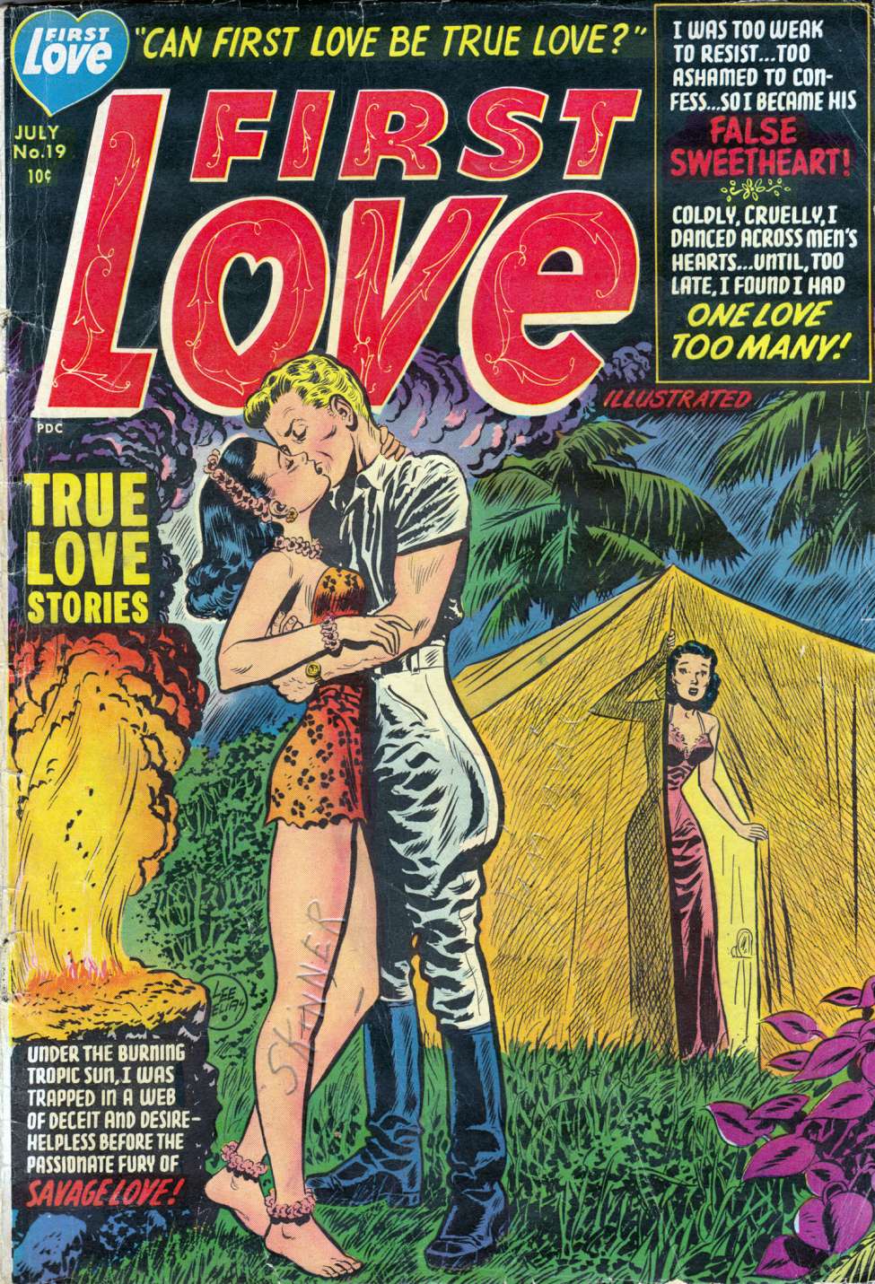 Comic Book Cover For First Love Illustrated 19
