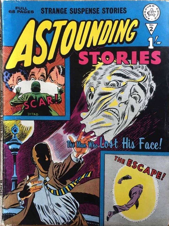 Book Cover For Astounding Stories 2