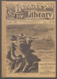 Large Thumbnail For Beadle's Half Dime Library 825 - Marlo, the Cowboy Coaster