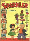 Cover For Sparkler Comics 22