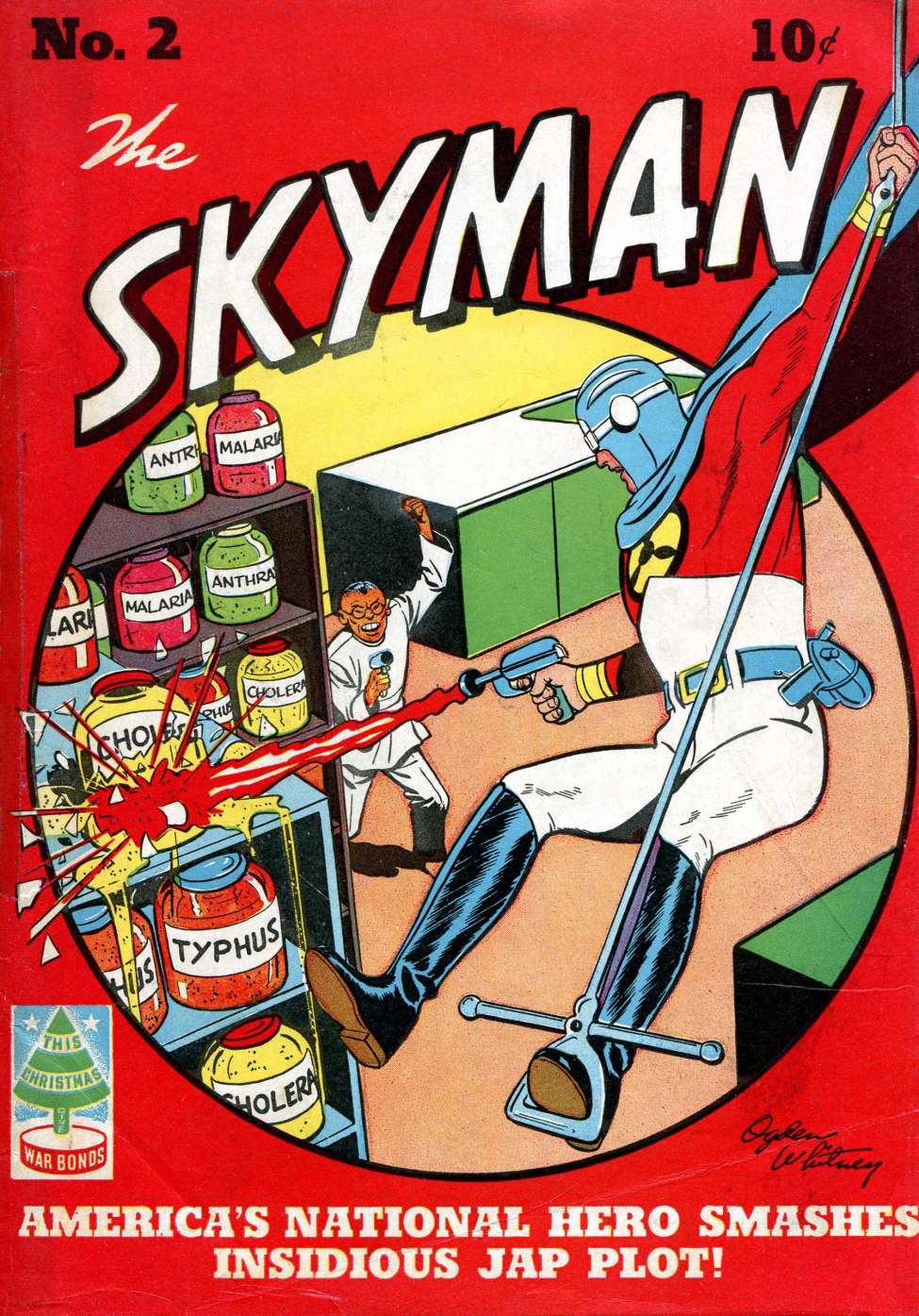 Comic Book Cover For Skyman 2