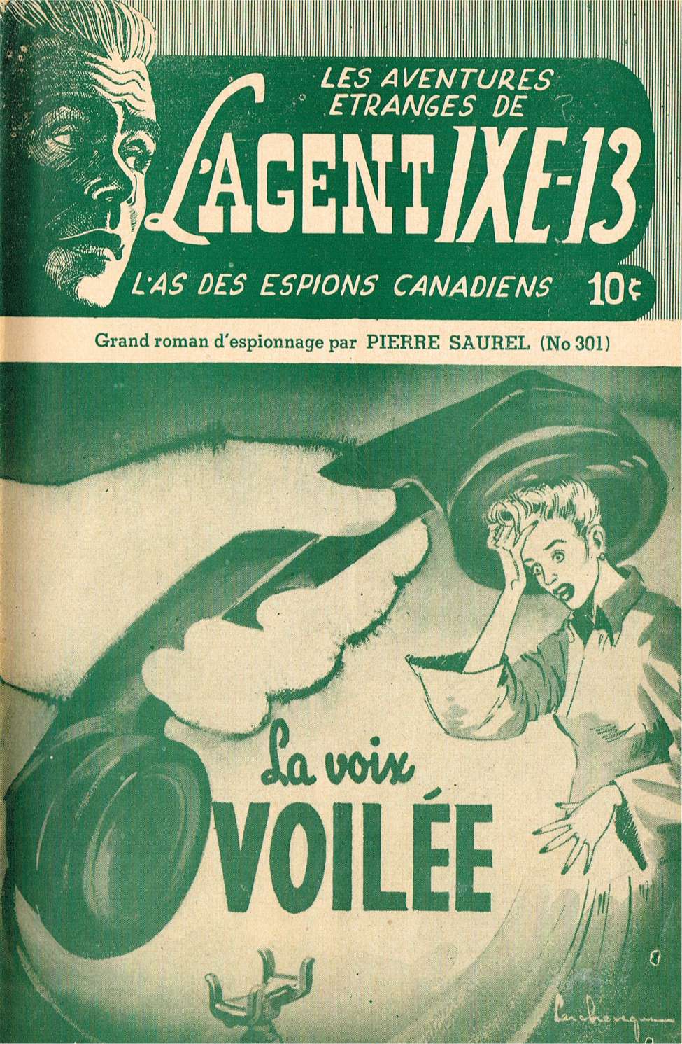 Book Cover For L'Agent IXE-13 v2 301 - La voix voilée