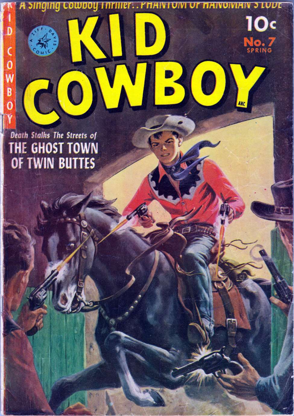 Comic Book Cover For Kid Cowboy 7