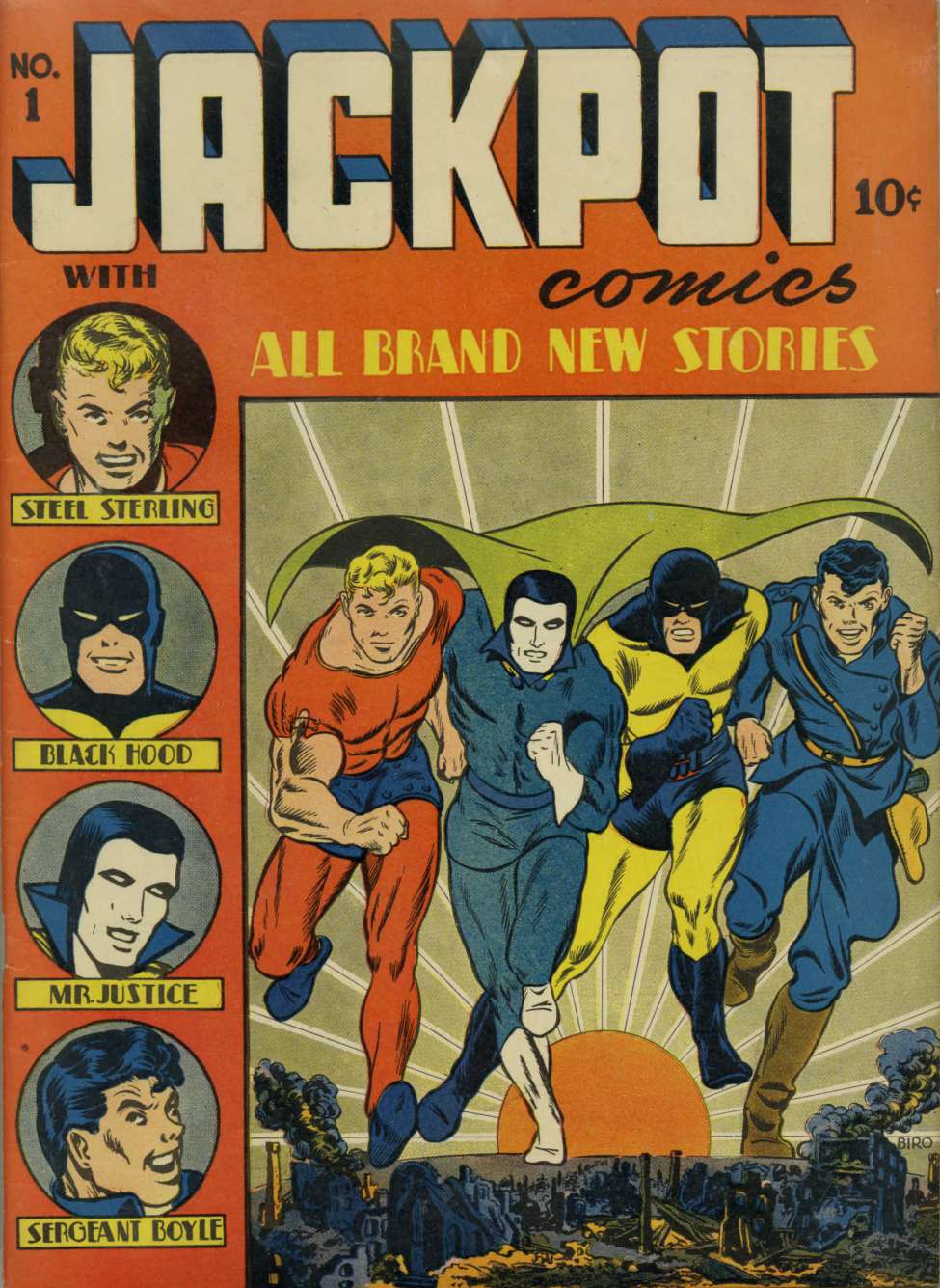 Comic Book Cover For Jackpot Comics 1 - Version 2
