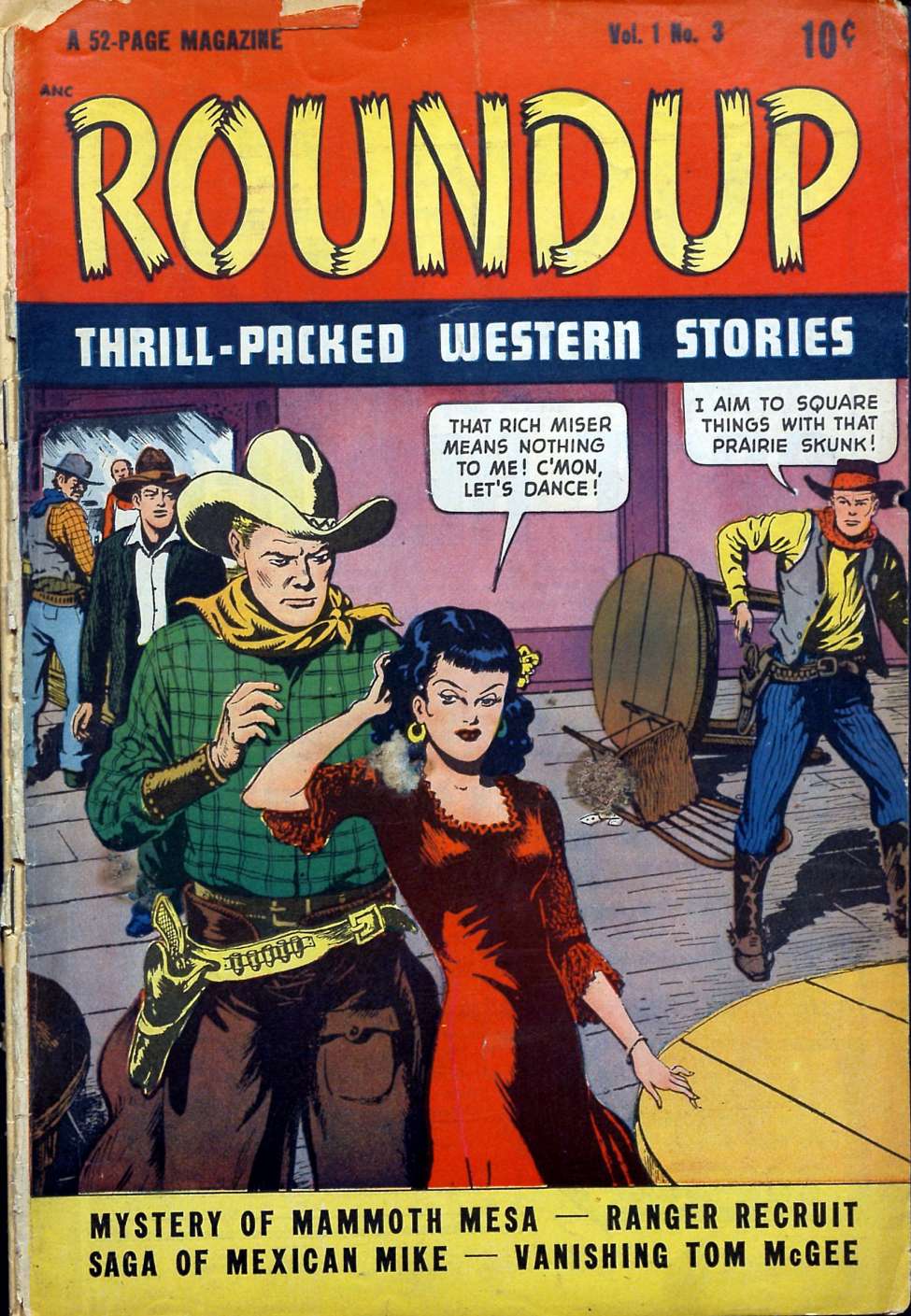 Comic Book Cover For Roundup 3