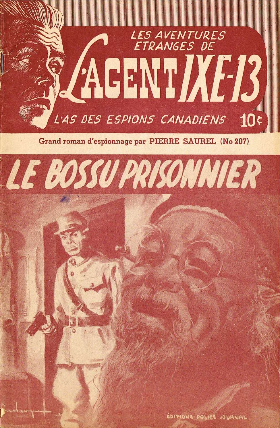 Book Cover For L'Agent IXE-13 v2 207 - Le bossu prisonnier