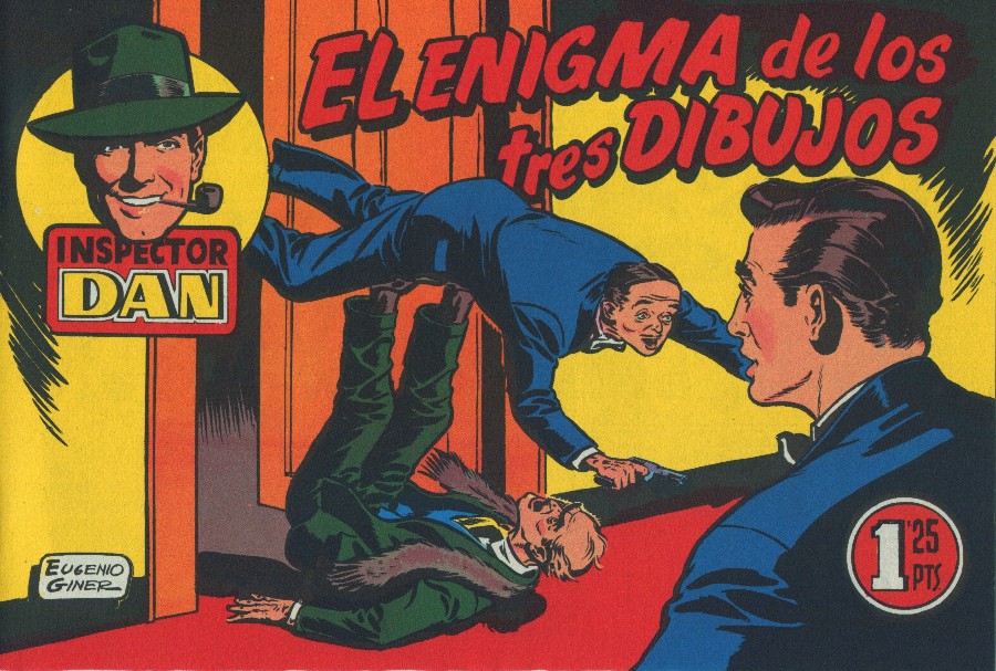 Comic Book Cover For Inspector Dan 12 - El Enigma de los Tres Dibujos