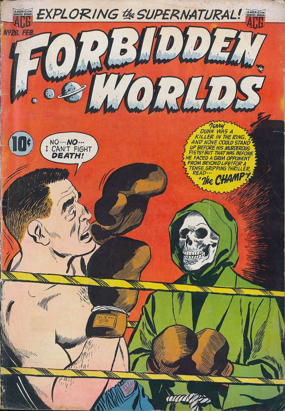 Comic Book Cover For Forbidden Worlds 26