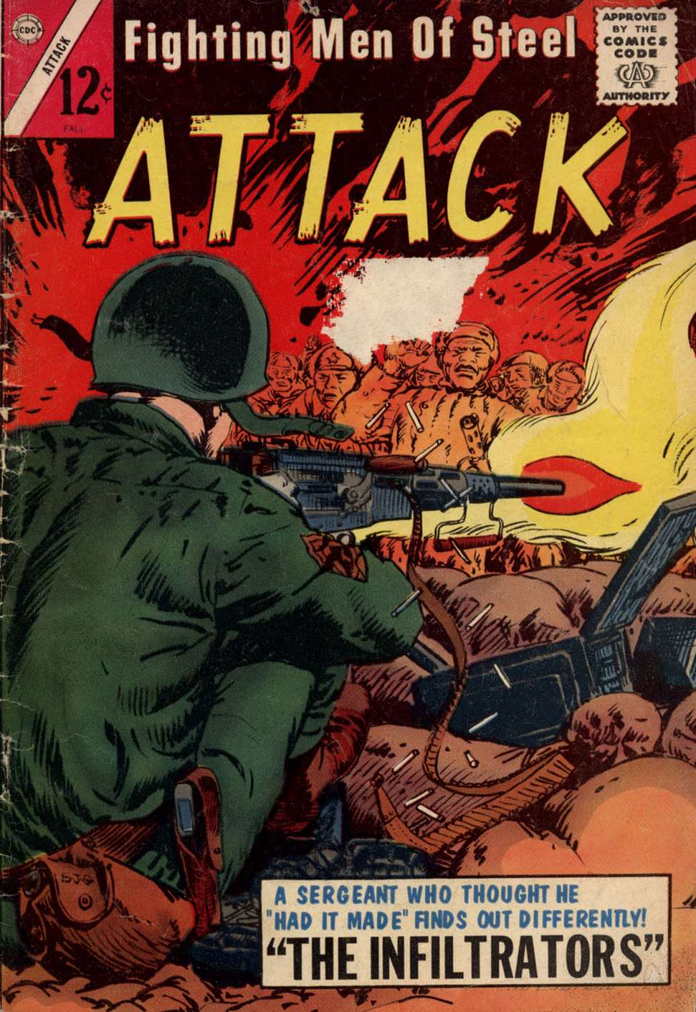 Comic Book Cover For Attack v2 3 - Version 1