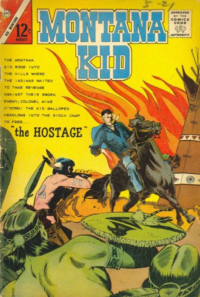 Comic Book Cover For Kid Montana 47 (inc) - Version 2
