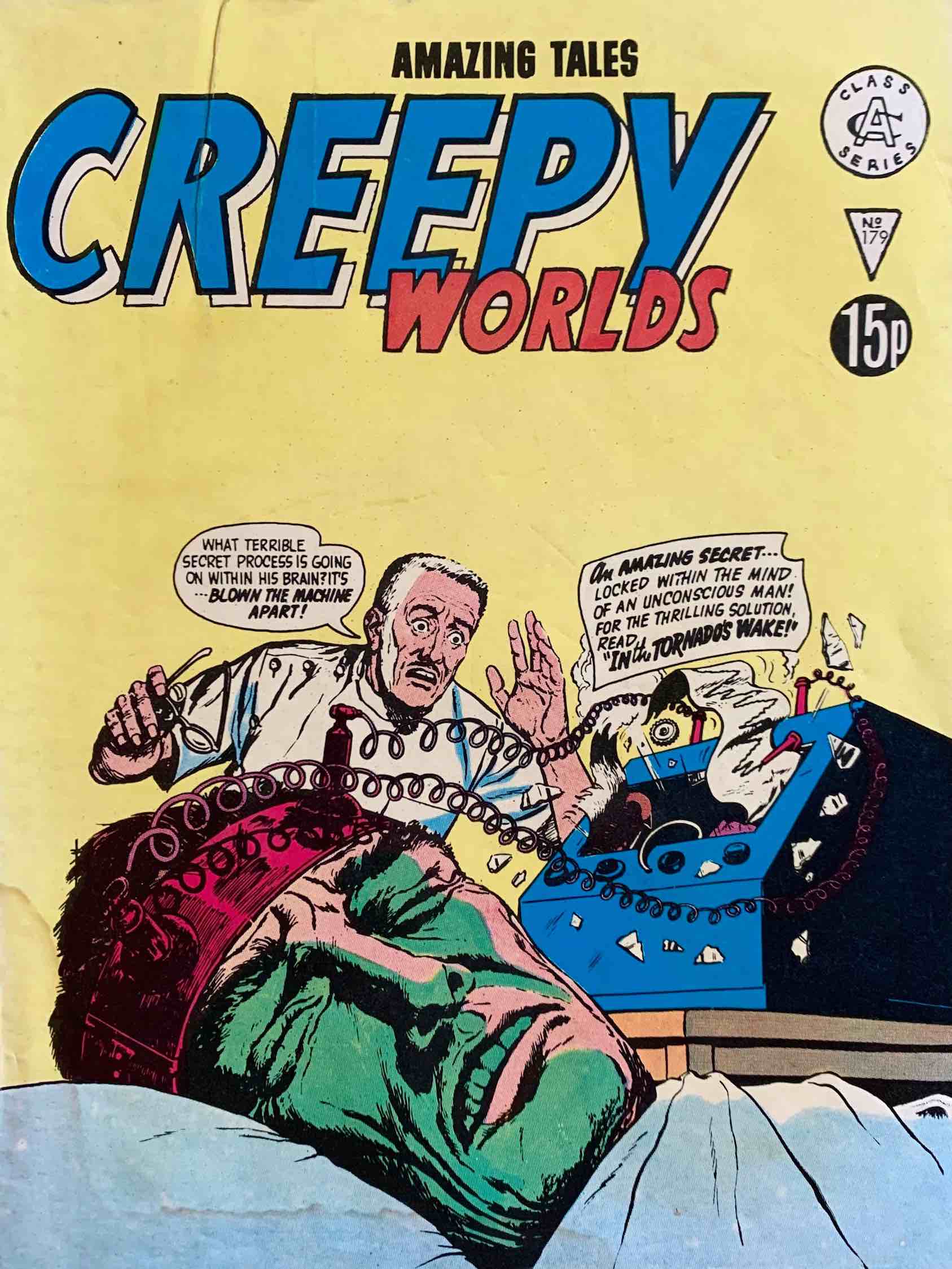 Book Cover For Creepy Worlds 179