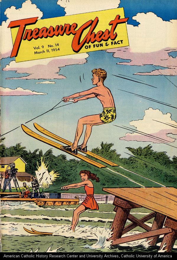 Comic Book Cover For Treasure Chest of Fun and Fact v9 14