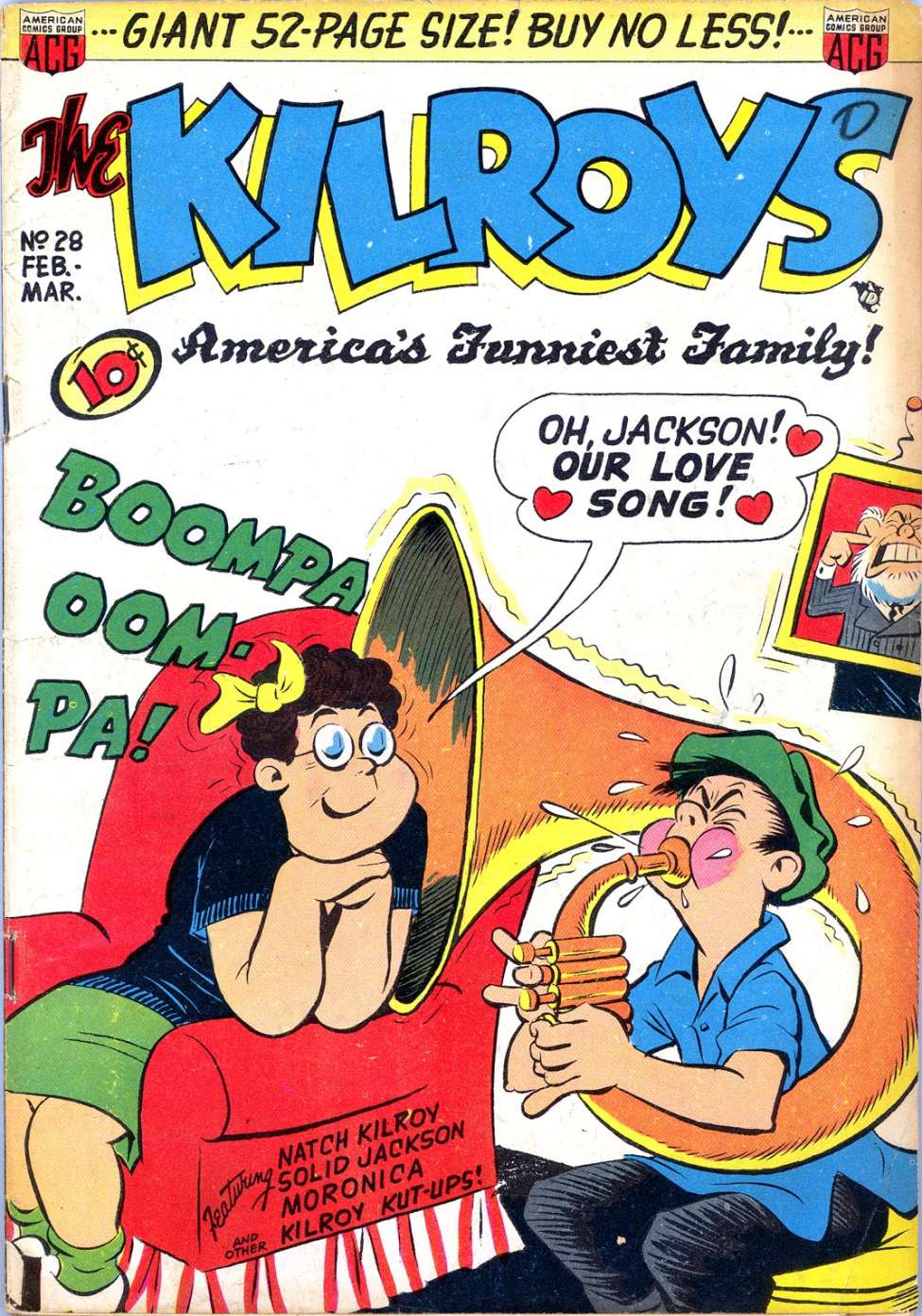 Comic Book Cover For The Kilroys 28
