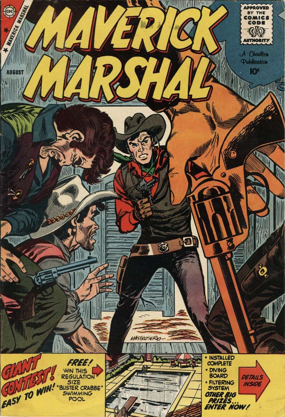 Comic Book Cover For Maverick Marshal 5