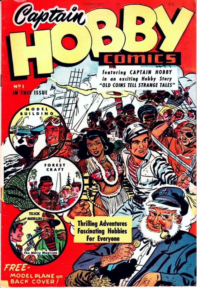 Comic Book Cover For Captain Hobby 1