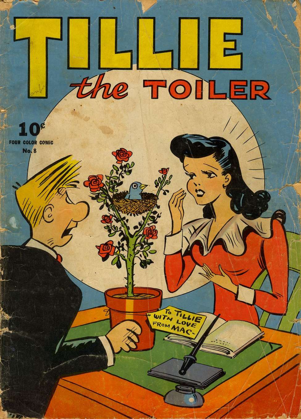 Comic Book Cover For 0008 - Tillie the Toiler