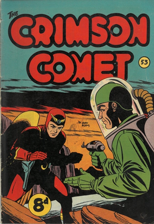 Book Cover For The Crimson Comet Comic 53