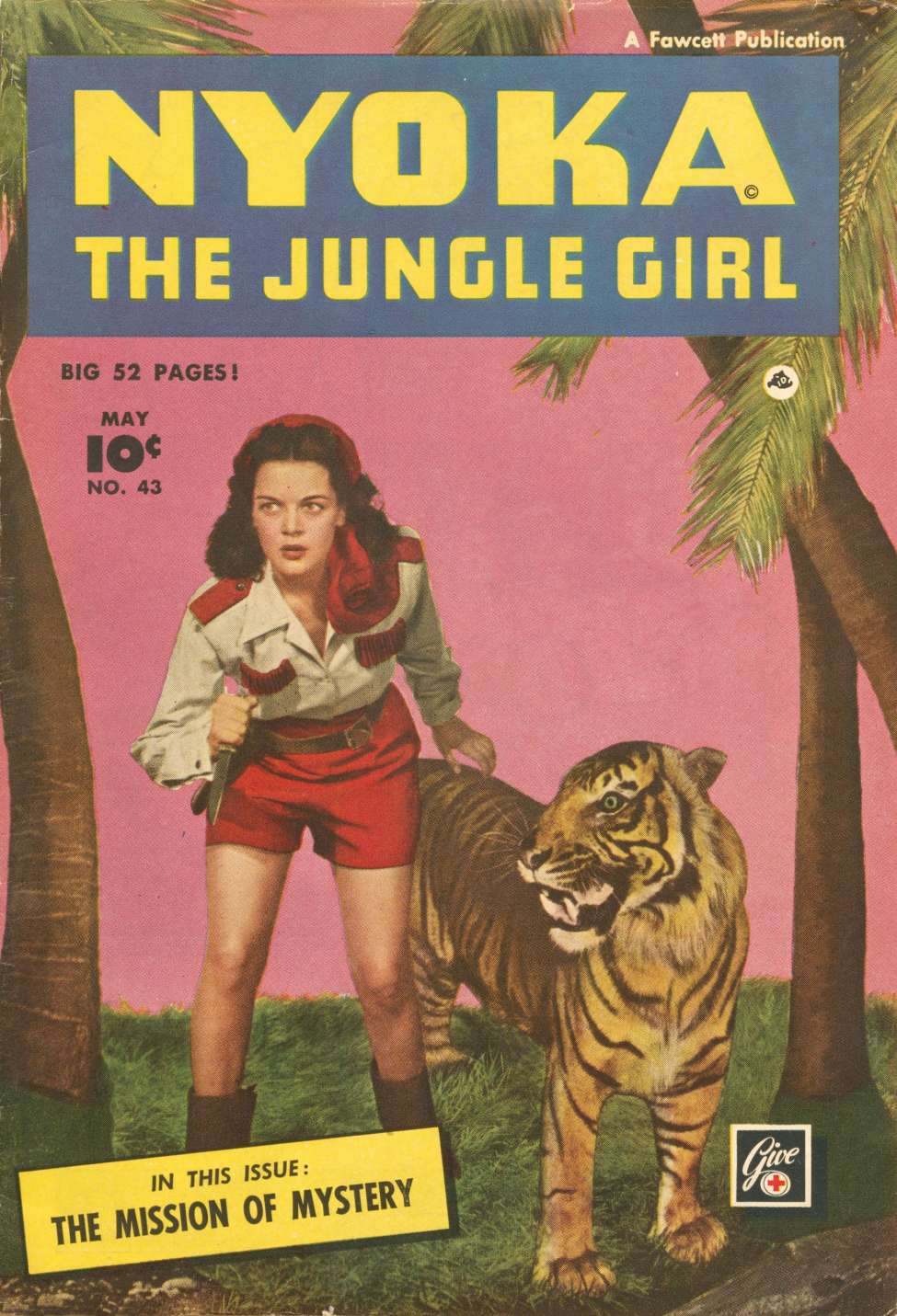 Comic Book Cover For Nyoka the Jungle Girl 43 - Version 2