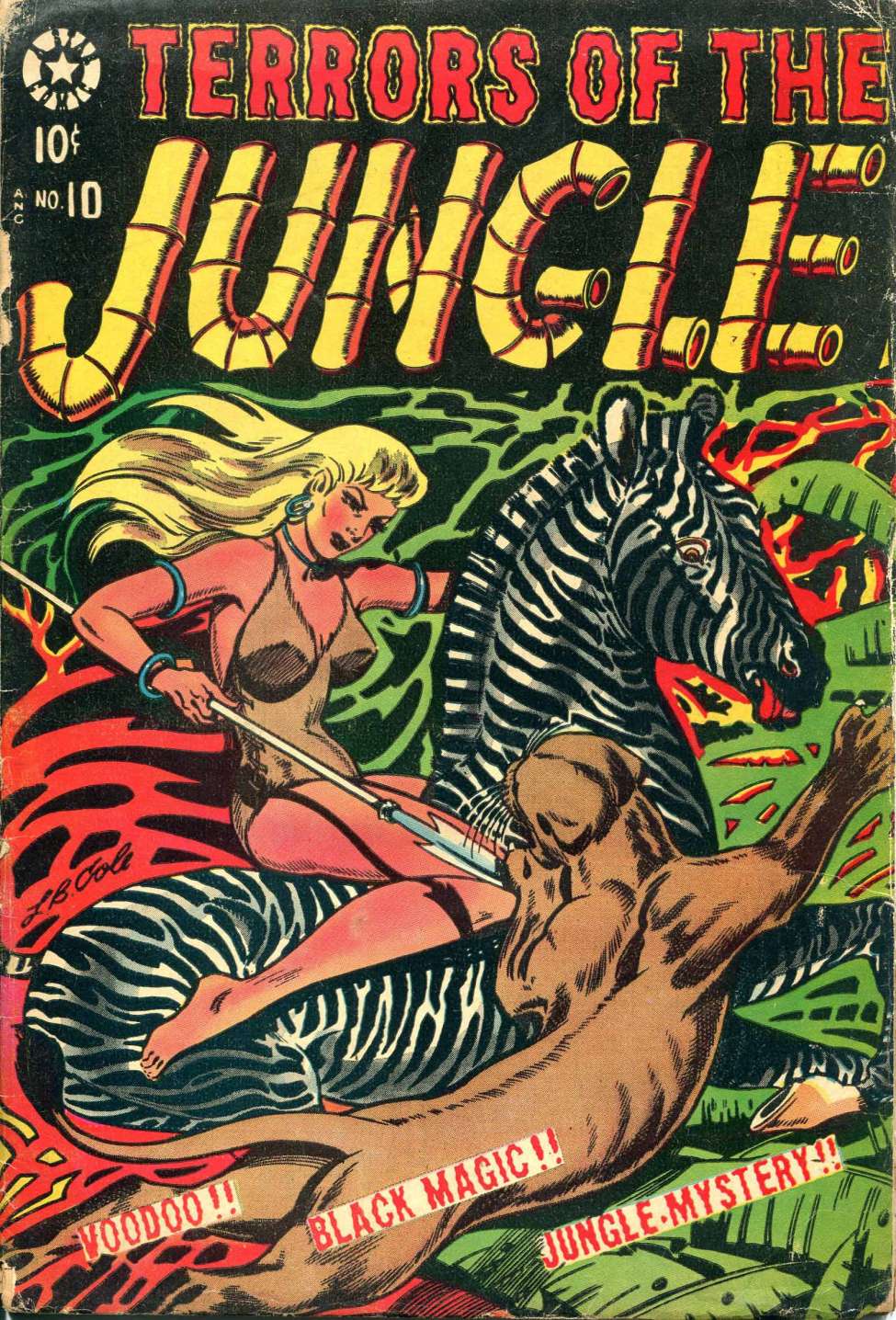 Book Cover For Terrors of the Jungle 10
