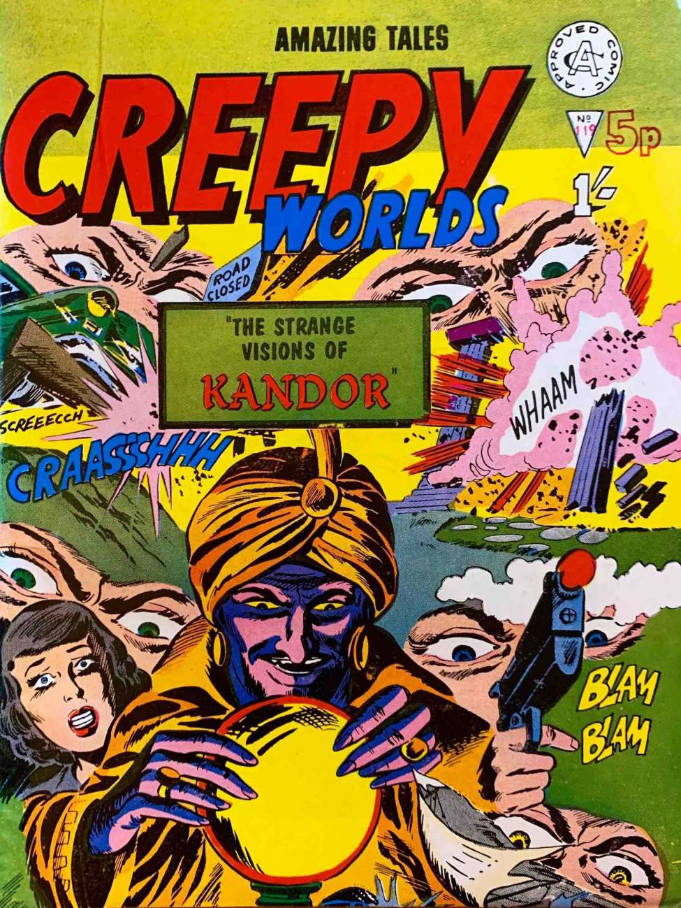 Book Cover For Creepy Worlds 119