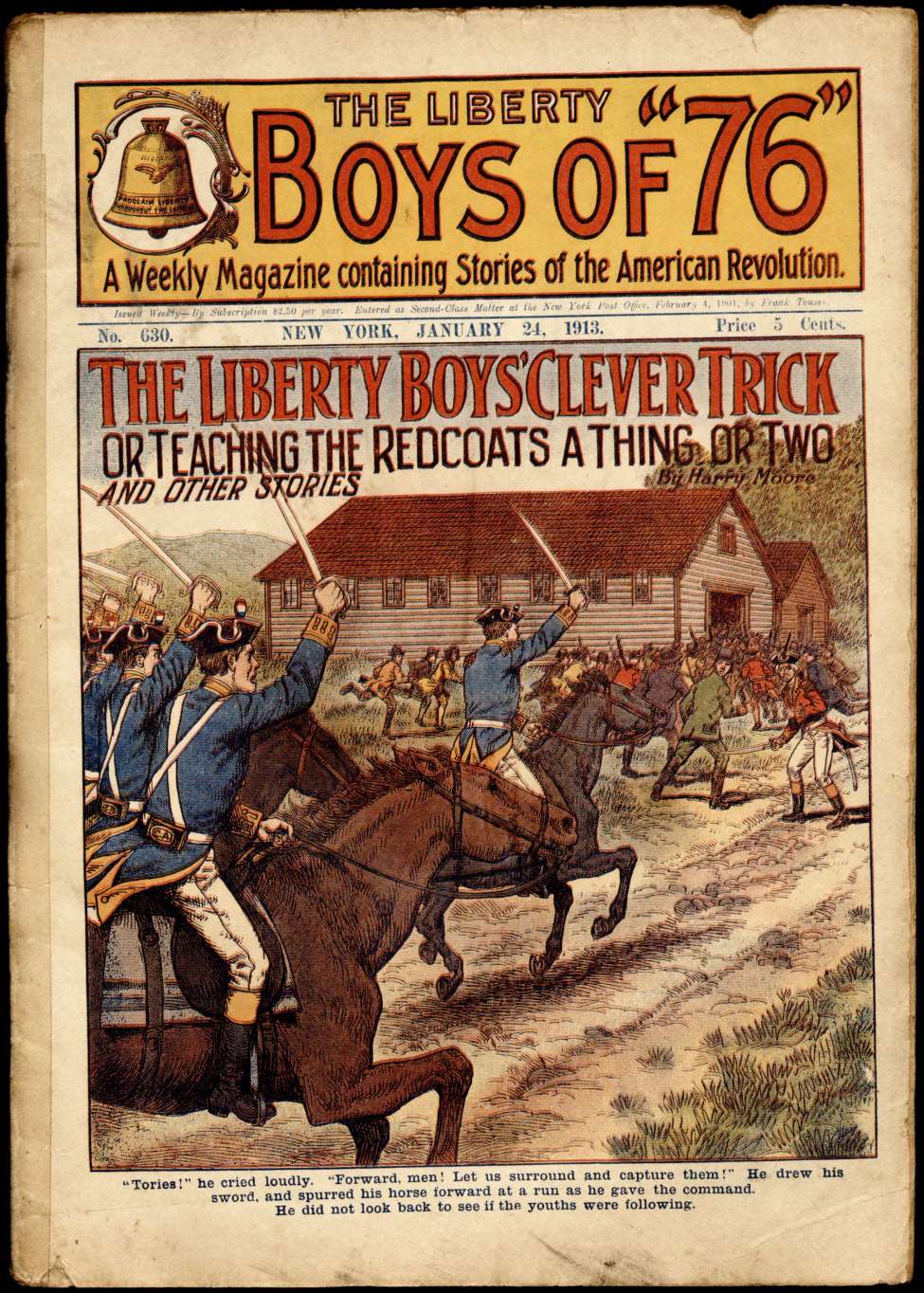 Book Cover For The Liberty Boys of 76 630 - The Liberty Boys' Clever Trick